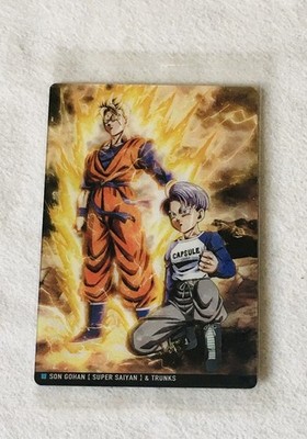 Dragon Ball Karte Itajaga Volume 8-13 R Mirai Gohan & Trunks Japanisch Blister