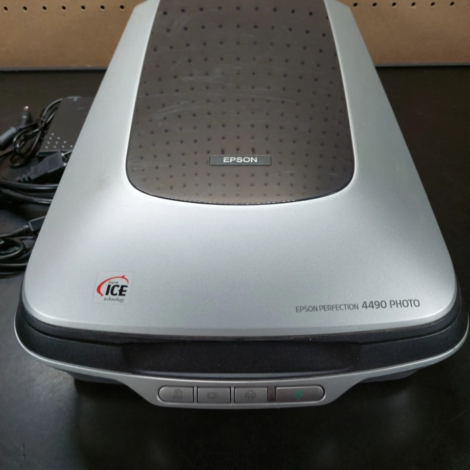 Epson Perfection 4490 Photo Scanner With Power Supply - Image 2 of 4