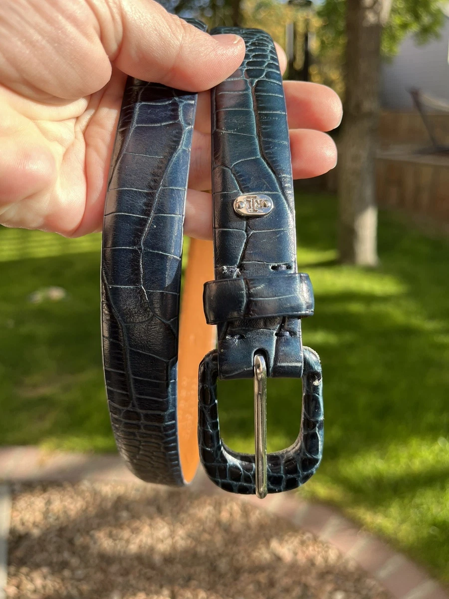 Lauren Ralph Lauren Leather Blue Belts for Women for sale | eBay display picture 2