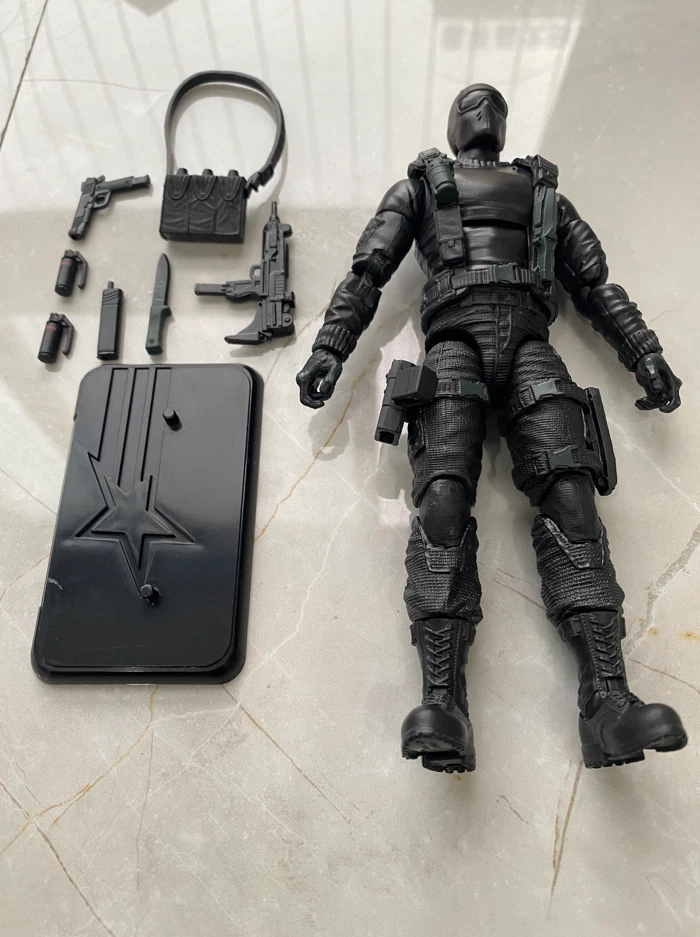 Hasbro G.I. Joe Classified Series Retro Cardback Snake Eyes Official - No Box - Image 4 of 4