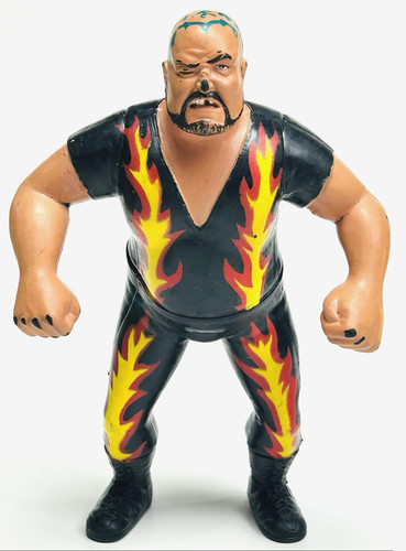 1988 LJN WWF Bam Bam Bigelow 8 Wrestling Figure Ti...