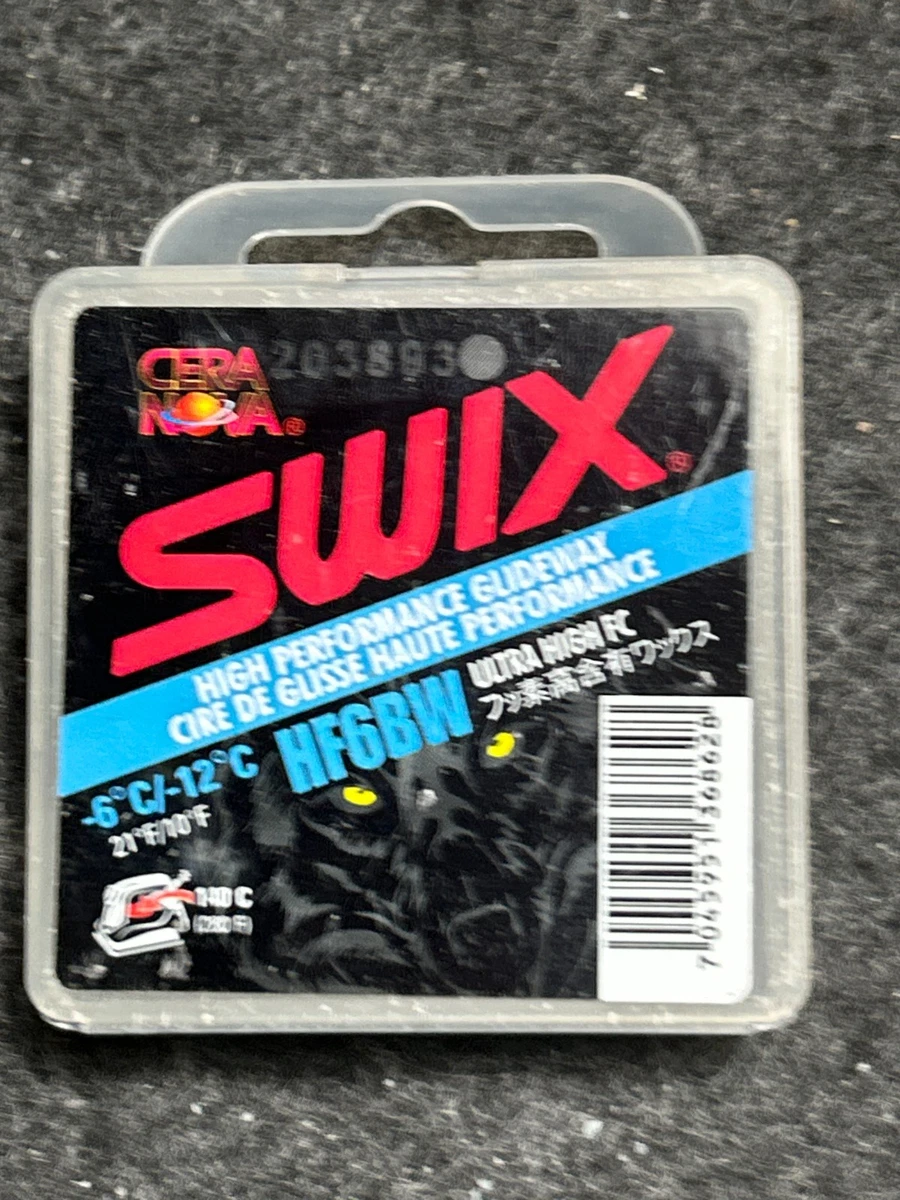 SWIX HF10BW ２個 SWIX HF10BWX Black Wolf Glider +10°0°C, 180g | Skiwax Europe