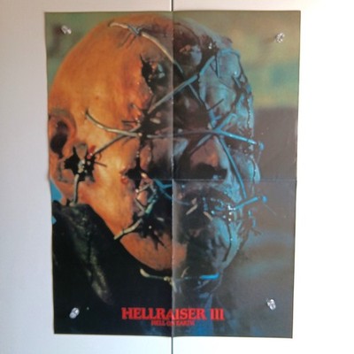 Hellraiser III Hell on Earth Poster Magazin Beilage A2 Clive Barker Horror