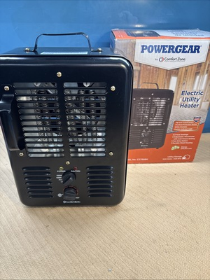 #ad #ad Comfort Zone 1500 Watt Milk House Style Fan Electric Portable Heater. #CZ799BK $32.21