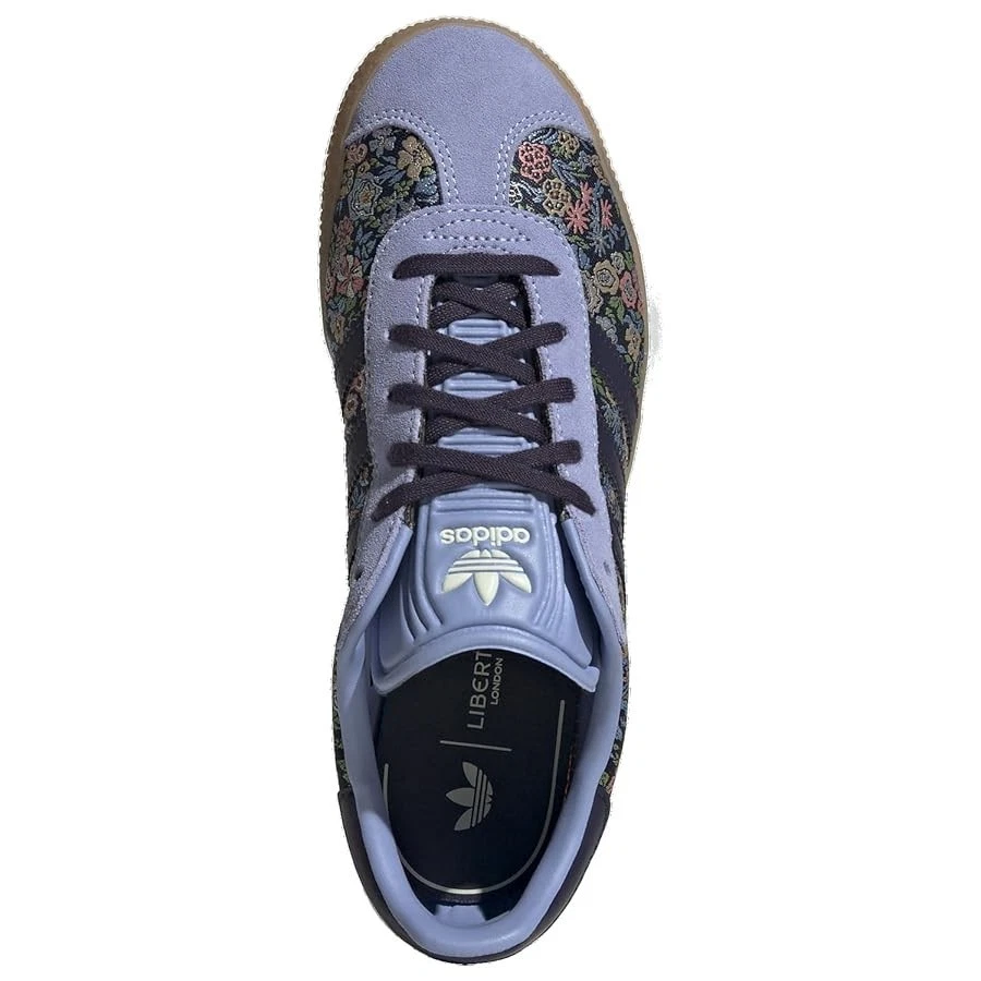 Adidas Originals Gazelle J - для девочек начальной школы (темно-синий/мульти/жевательная резинка) - Изображение 2 из 4