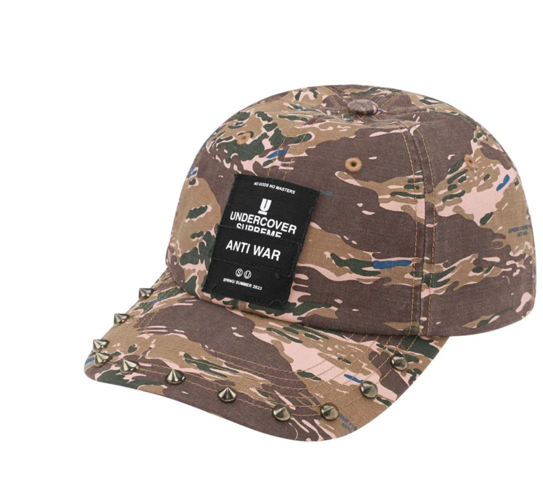 NEW Supreme®/UNDERCOVER Studded 6-Panel in Brown Camo 100% Authentic IN  HAND!