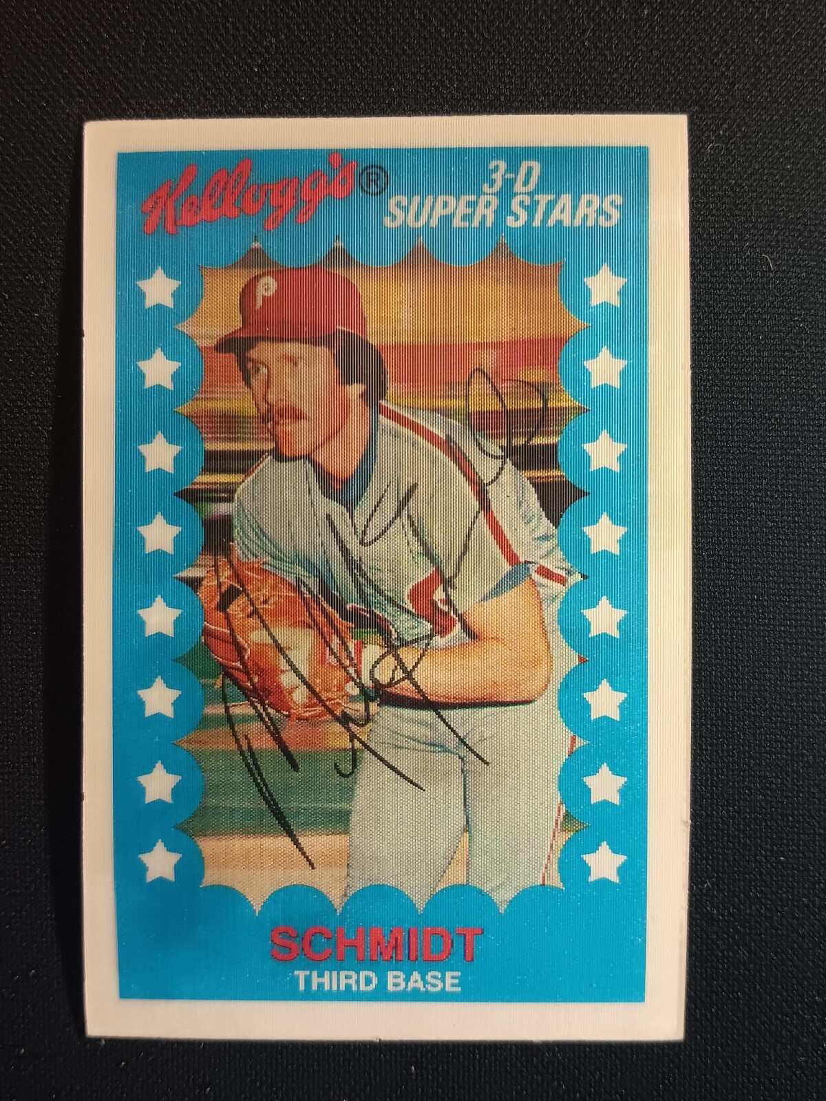 1982 Kellogg's 3-D Super Stars Mike Schmidt #16