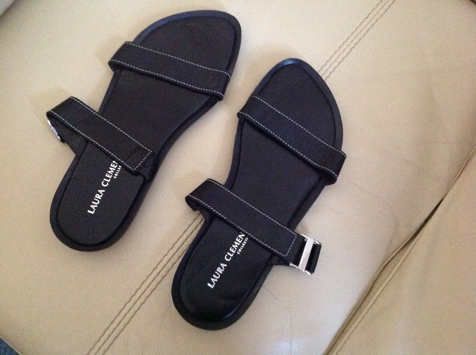 APL Sandali donna neri taglia 5 (nuovi)