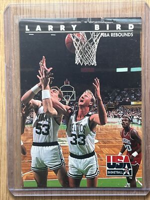 LARRY BIRD  1992 Skybox NBA Rebounds # 18
