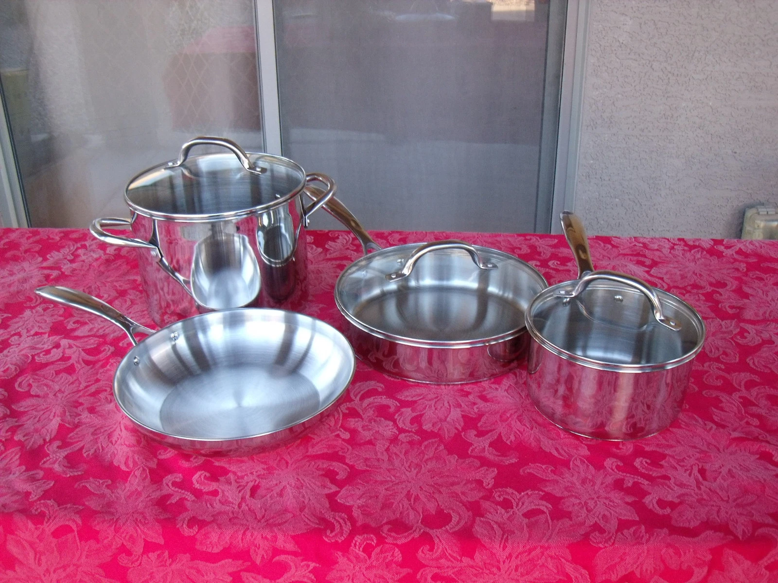 New Jarhill 7PC 18/10 stainless steel induction ready cookware set
Opens in a new window or tab