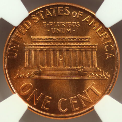 1995 DDO 1c Doubled Die Obverse Lincoln Cent NGC MS69RD - Foto 4 di 4