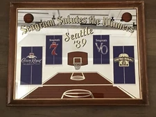 RARE!! 1989 "Seagram Salutes the Winners" Seattle Final Four UM