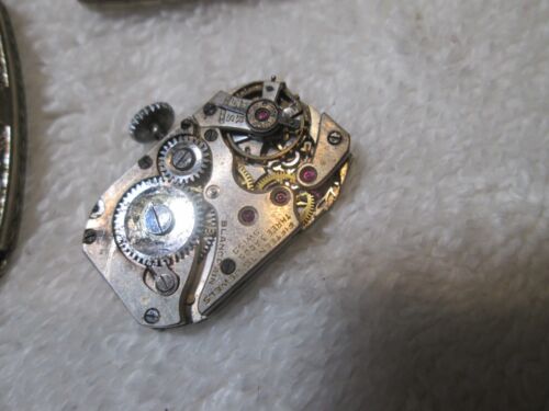 Reloj Pulsera Mecánico Vintage Hallmark Damas Blancpain 14k Blanco GF Art Deco - Imagen 4 de 9