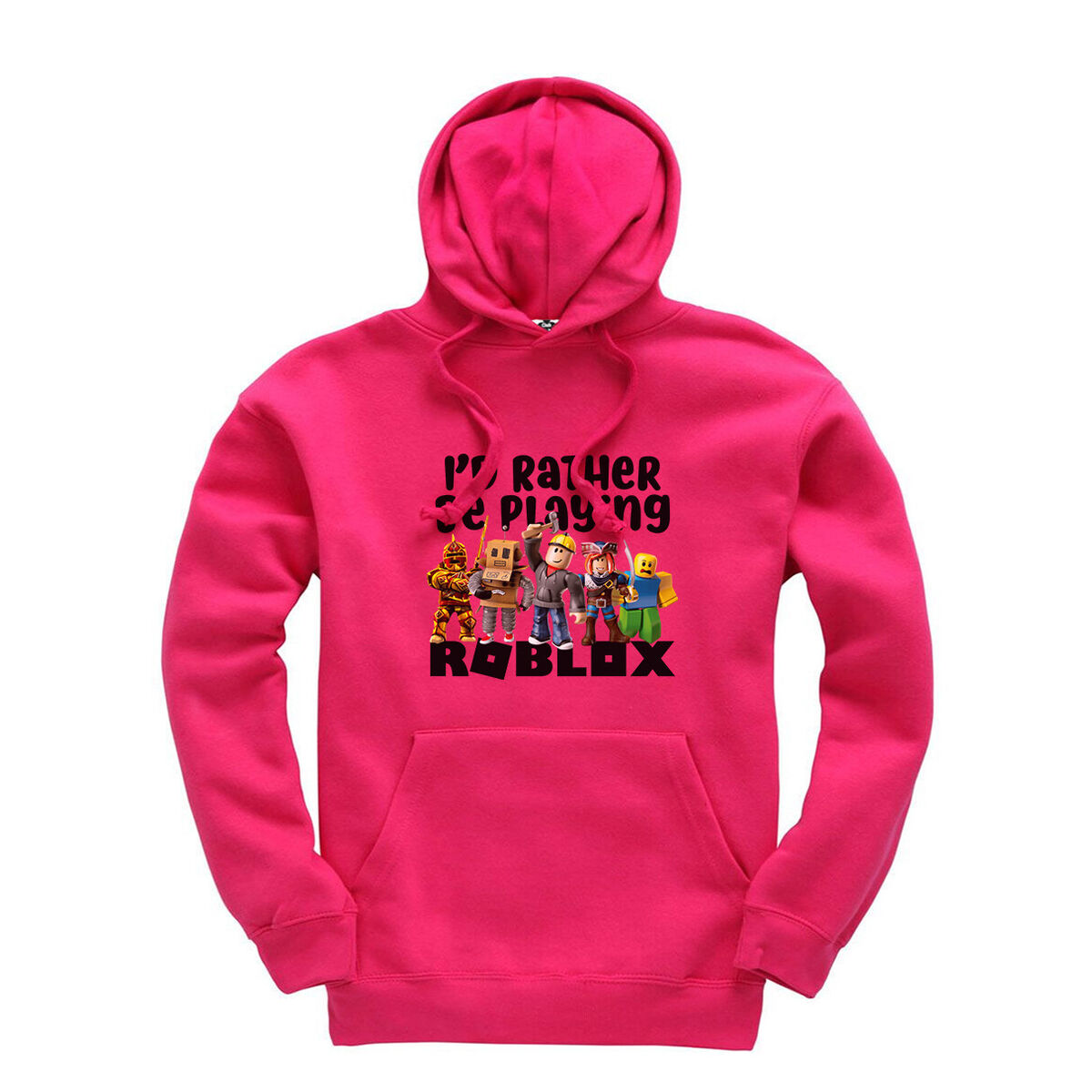 Roblox I'd Rather Be Playing Roblox T-shirt Funny 