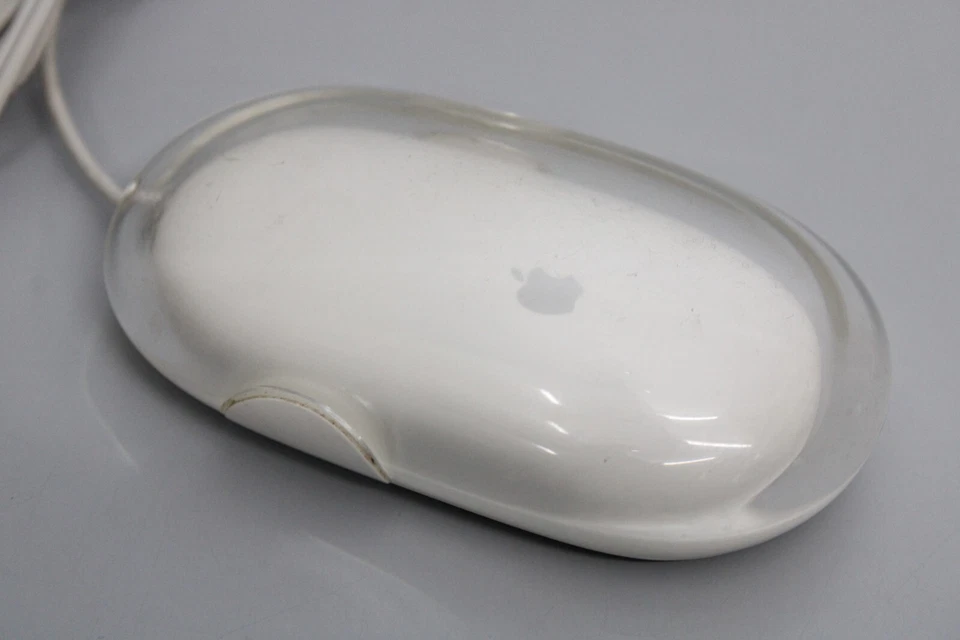 Apple Pro Mouse M5769 Weiß | Retro Vintage USB Maus EMC1967 - AKZEPTABEL - Bild 3 von 4