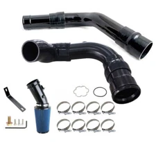 Turbo Intercooler Pipe + Cold Air Intake Kit For 11-16 Ford 6.7L Powerstroke 