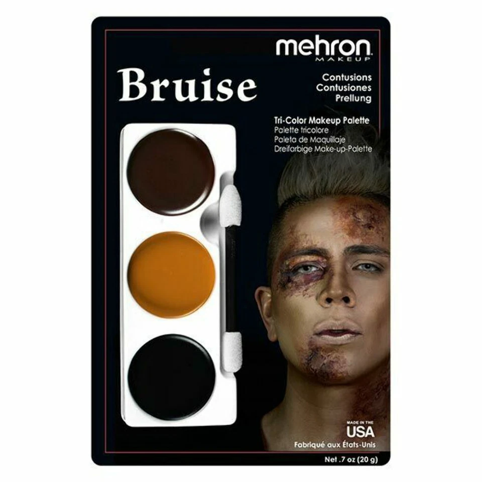 Mehron Tri-Color Character Palettes For SFX/Halloween/Cosplay, Various Styles - Image 3 of 4