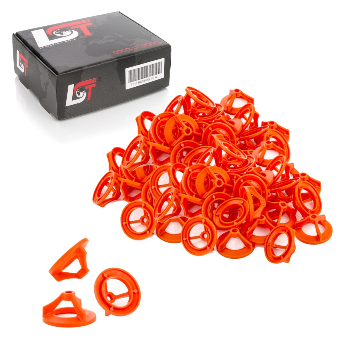 300X Threaded Cap For Screw Clamp Leveling System For Tiles