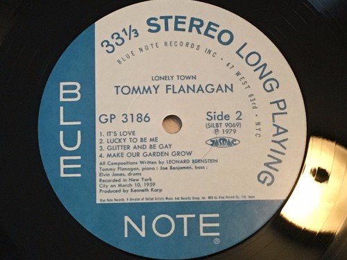 TOMMY FLANAGAN - Lonely Town ~ BLUE NOTE 3186 {japan orig} *1959* w/Elvin Jones - Picture 6 of 6
