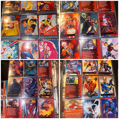 marvel card binder Part 3 on one of my binders , Did you collect cards in the 90s?, #90s #marvel #cards #90skid #cardcollector loading pockets each BINDER COLLECTION Marvel's Spider-man -