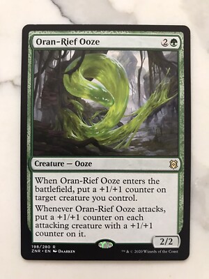 Oran-Rief Ooze MTG Magic the Gathering Card NM Near Mint Zendikar Rising ZNR