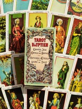 Tarot Égyptien - Grand Jeu de l'Oracle des Dames - 1985 - Édition Rare - Cartes 