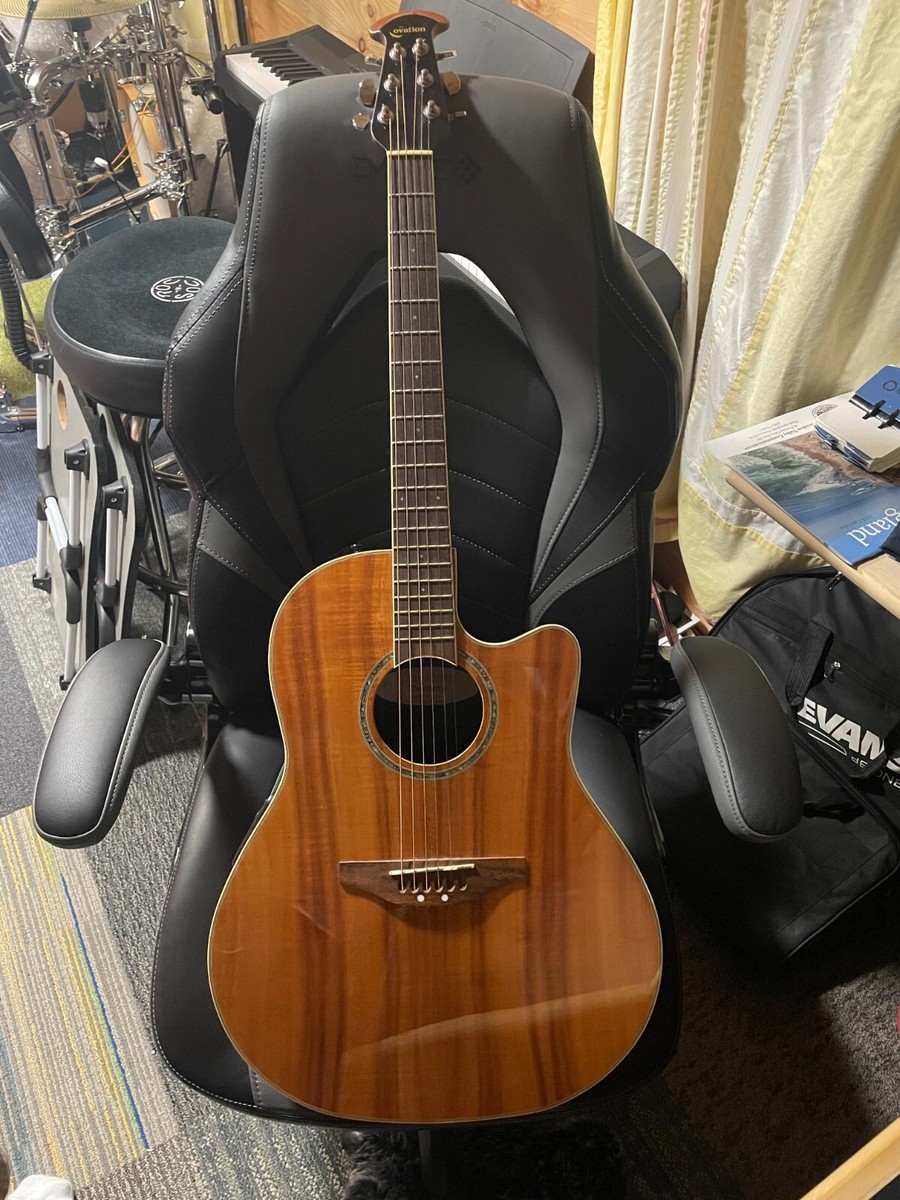 Ovation CC24 Acoustic-Electric Guitar Figured KOA (CC24-FKOA) w