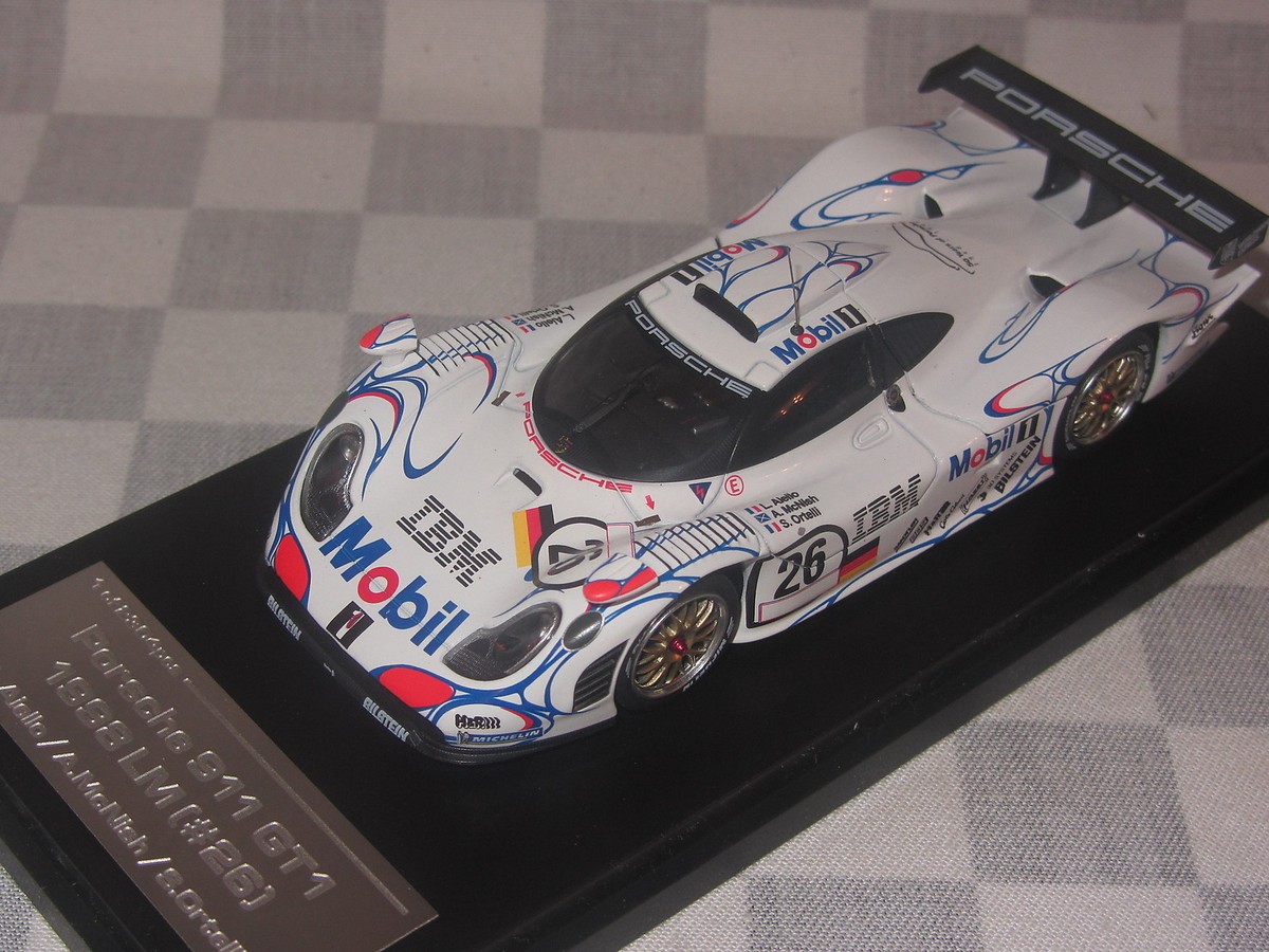 未開封　1/43 Porsche 911 GT1(#26) 1998 LM HPI Racing 1/43 8050 PORSCHE 911 GT1 #26 1998 Le Mans Aiello