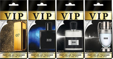 4ER-PACK MOST WANTED MAN VIP MIX – PREMIUM DUFTENDE AUTO-LUFTERFRISCHER