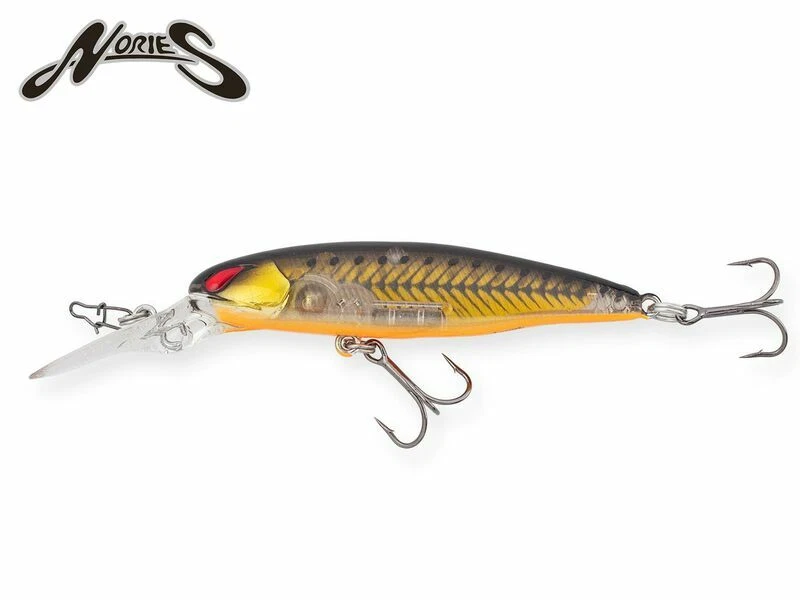 Nories Laydown Minnow Deep Just Wakasagi 66mm Wobbler Barsch Zander Suspender  - Bild 2 von 3