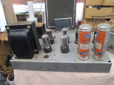 Capehart 634927 tube amplifier pulled from a Panamuse console Powers on