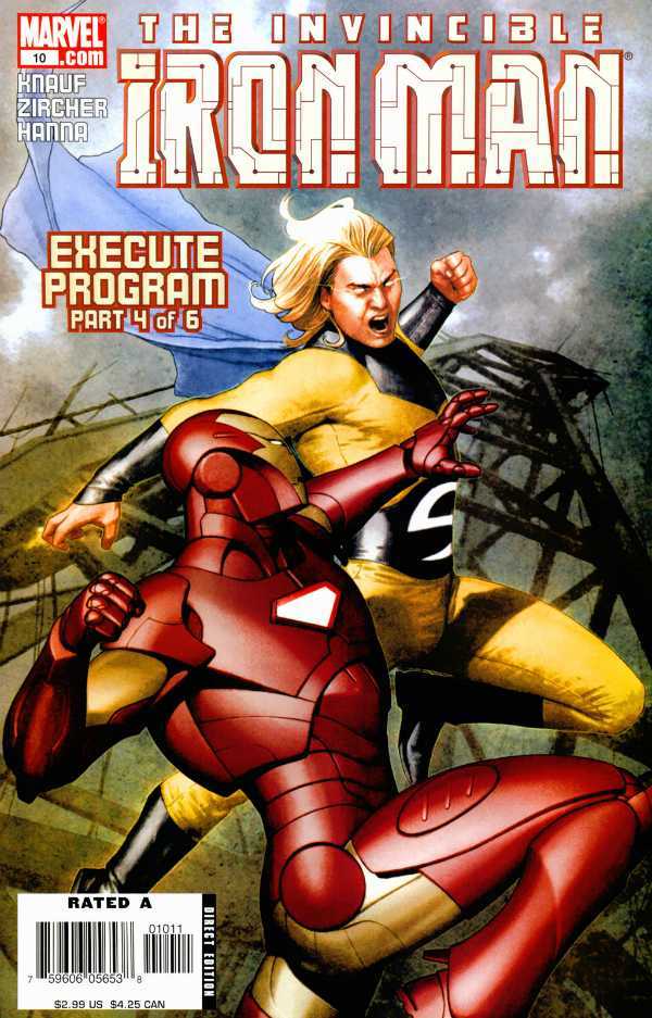 INVINCIBLE IRON MAN (2005) #10 Back Issue