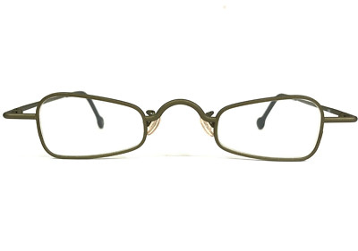Vintage la Eyeworks Eyeglasses Frames TWEET 438 Matte Olive Green 33-25-130