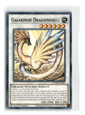 Yu-Gi-Oh! Sammelkarte Gaiarmor Dragonshell - DAMA-EN042, Common, 1. Ausgabe