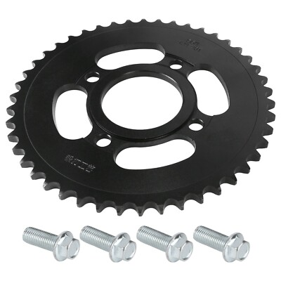 #ad 428 Chain 46T Rear Sprocket 4 Bore Fit Honda Go Kart Quad Cart Pit Bike 110cc 70 $28.95