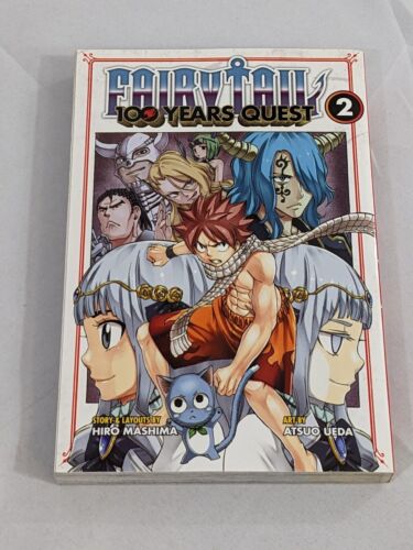 Fairy Tail 100 Years Quest Volume 2 libro tascabile commerciale manga inglese - Foto 1 di 4