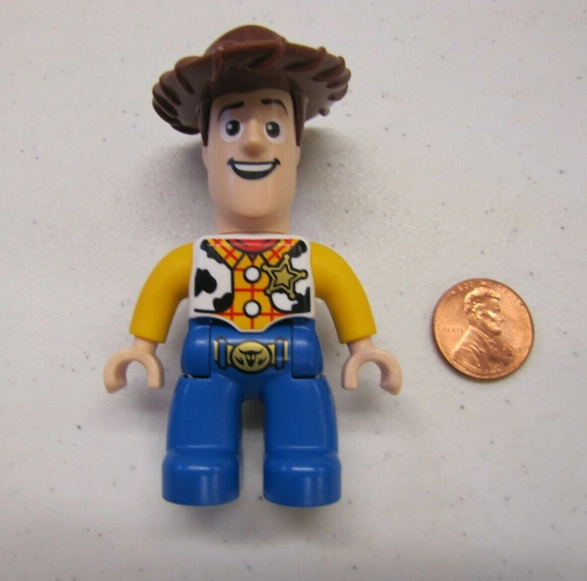 New Lego Duplo WOODY from PIXAR TOY STORY Minifig Figure 2.5