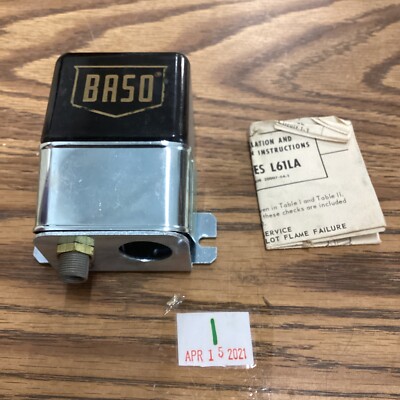 Baso 861-1 Pilot Light Switch 8611 NOS (#4)