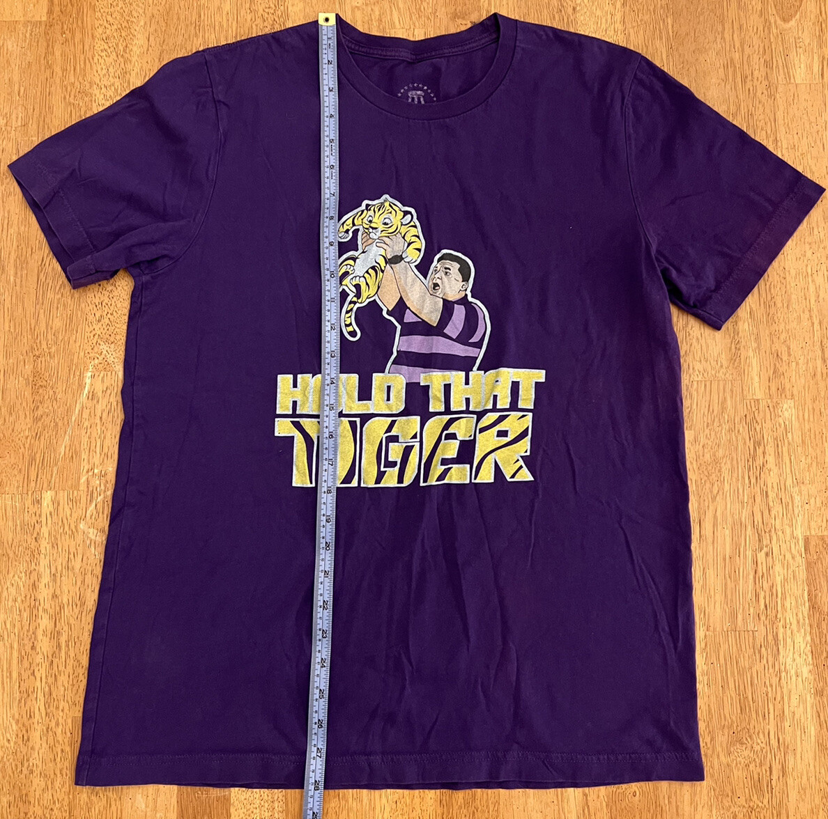 Authentic Barstool Sports LSU Football Shirt Medium Hold That Tiger