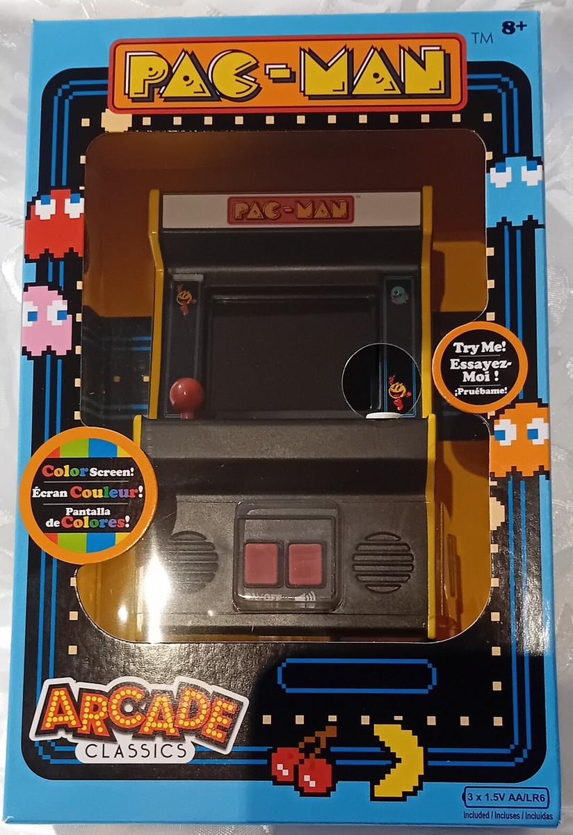 Pacman Basic Fun Retro Pac Man Video Bandai/Namco Pac Man Handheld Mini Arcade Retro
