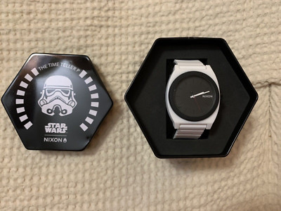 Star Wars Nixon Time Teller Stormtrooper Watch, Very Rare, New 