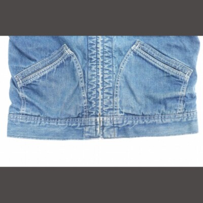 LEE 60s 70s VINTAGE TALON ZIPPER LINED BLANKET DENIM JACKET 191-LB