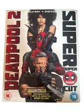 Deadpool 2 Blu-Ray Super Cut Extended Edition Ryan Reynolds as Deadpool Action