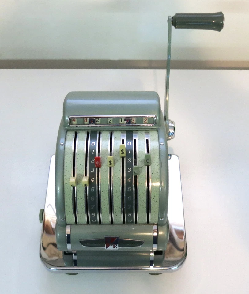 Vintage Hedman Company F&E Series Excel Model Check Protector Writer - Image 3 of 4