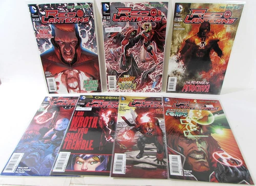 Red Lanterns Lot 7 #25, 31, 32, 39, 35, 34, 33 2014 DC 9.2 NM- Comics