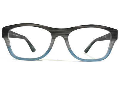 Norman Childs Brille Rahmen HAWK D MSKB Grau Blau Quadratisch Full Rim 53-18-135