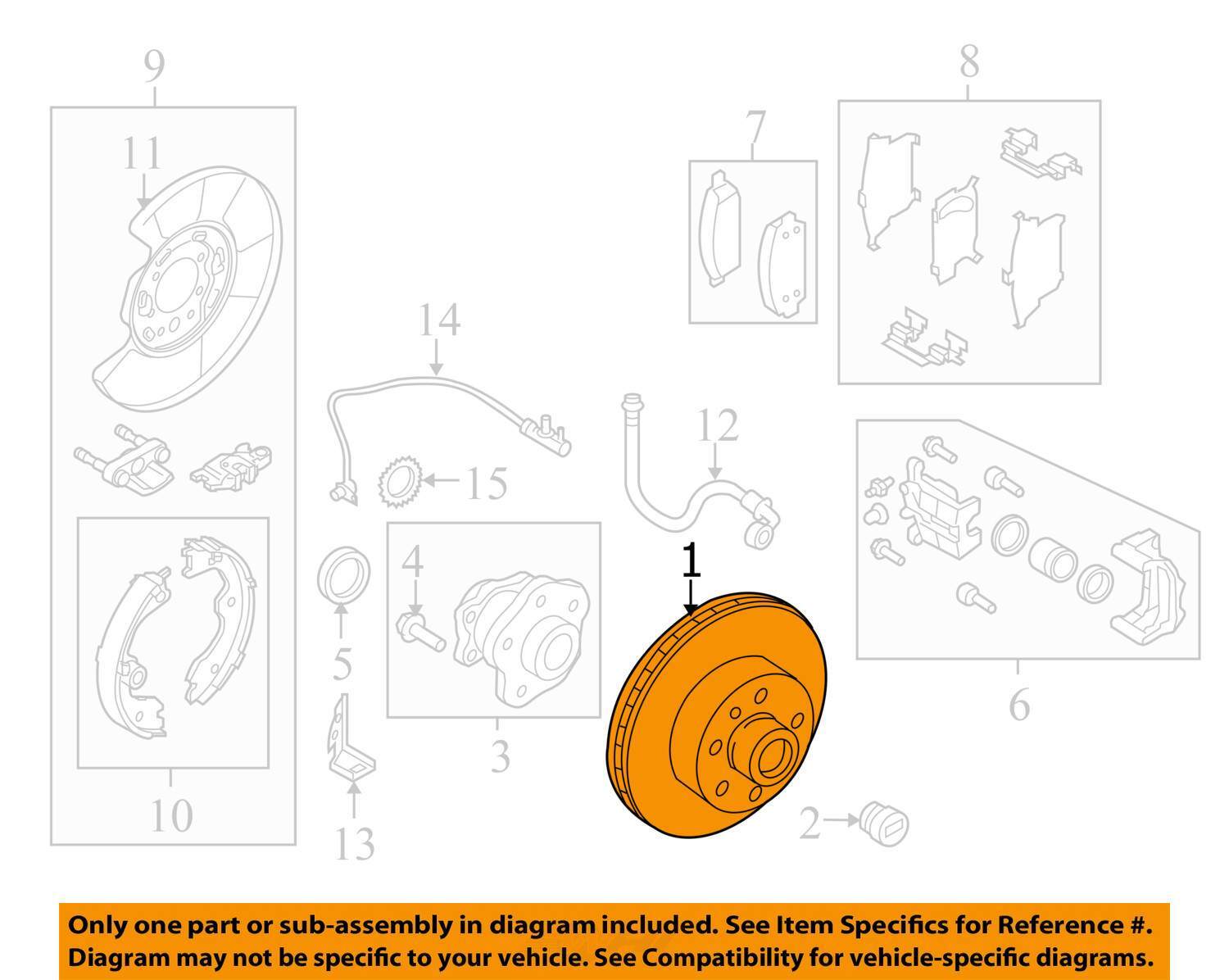 2008 Infiniti G35 Rear Suspension OEM 129K Miles LKQ390427026 eBay