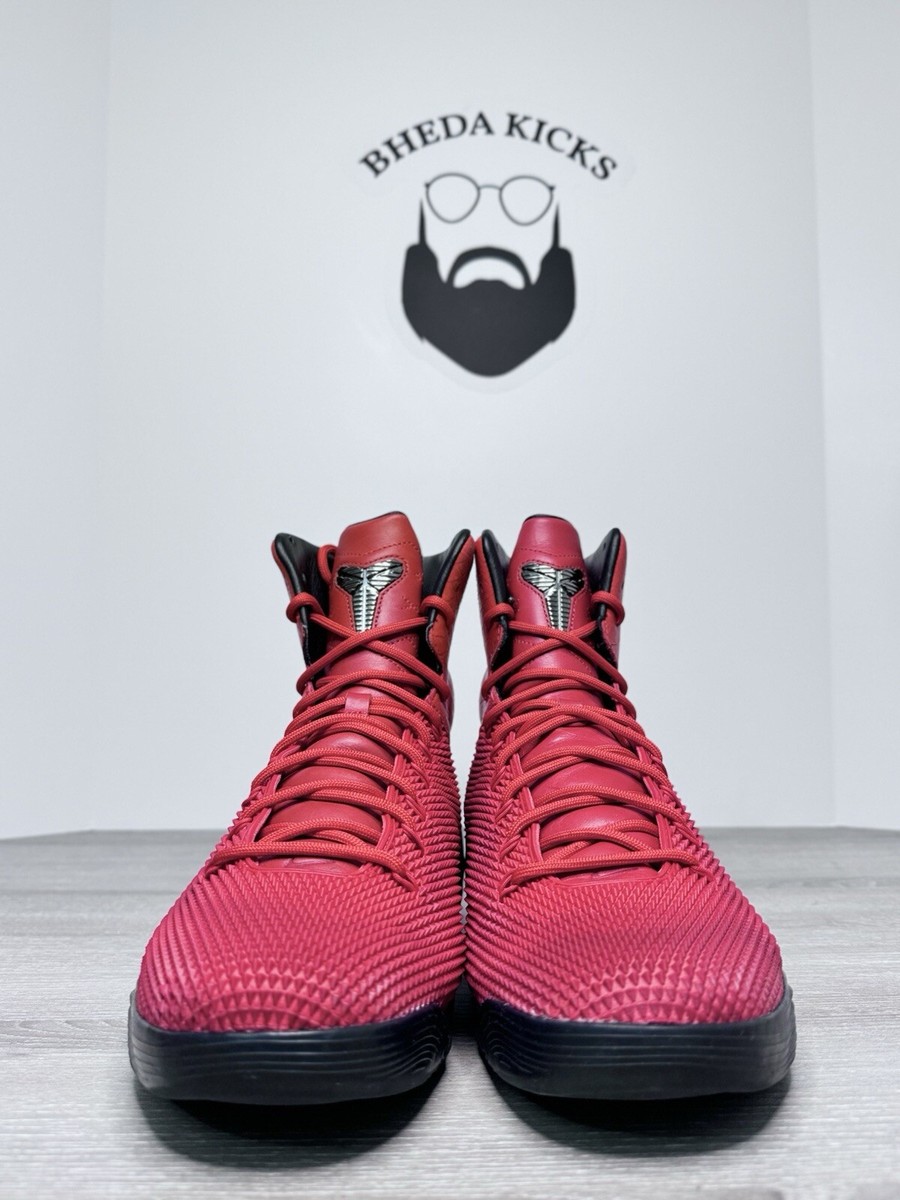 Size 10 - Nike Kobe 9 KRM EXT High Red Mamba Black (716993