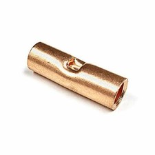 4 GAUGE COPPER BUTT TERMINAL CONNECTOR HEAVY DUTY- 10PK