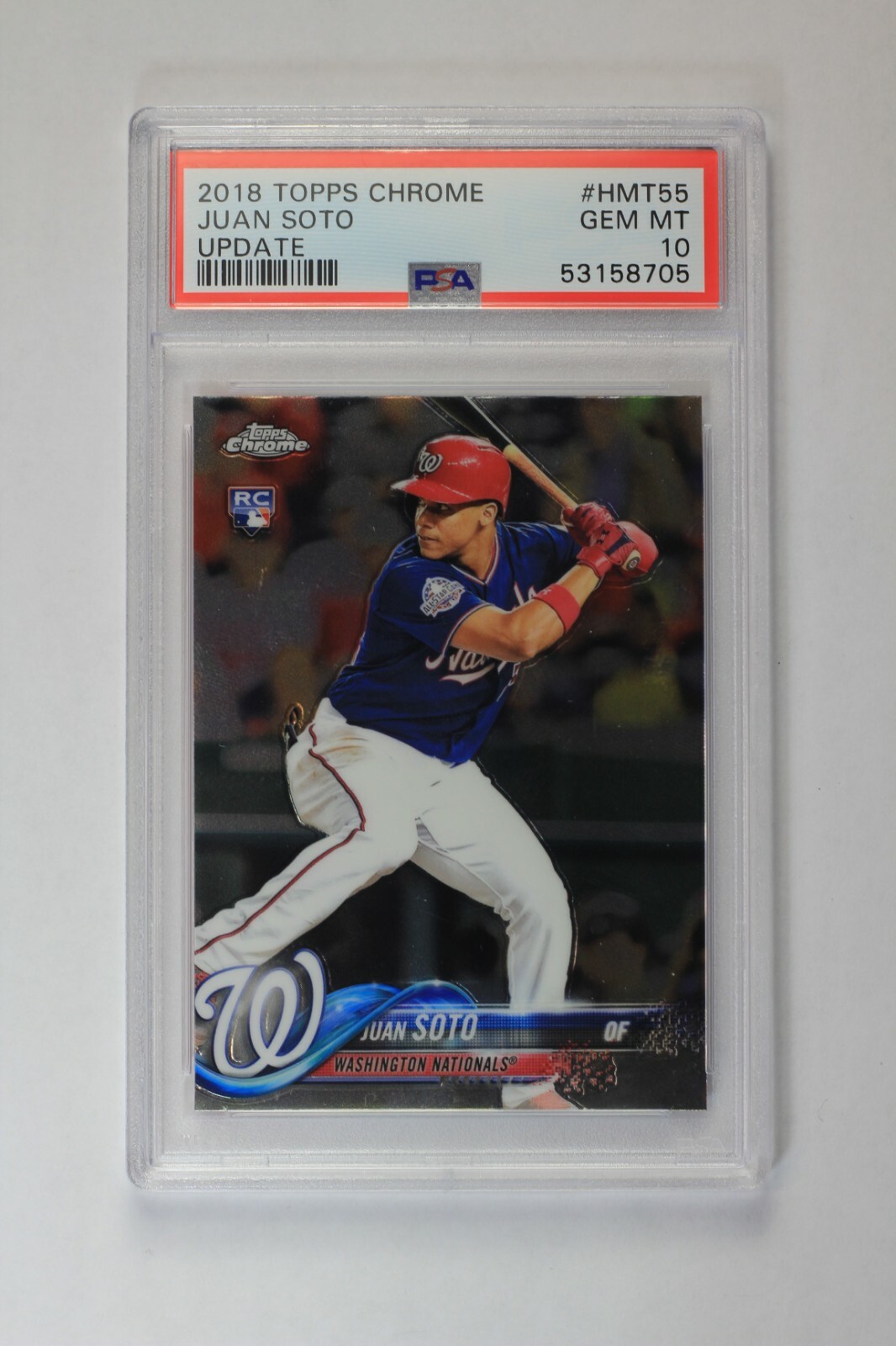 Juan Soto rc topps 1983 chrome psa10 2018 Baseball Cards 2018